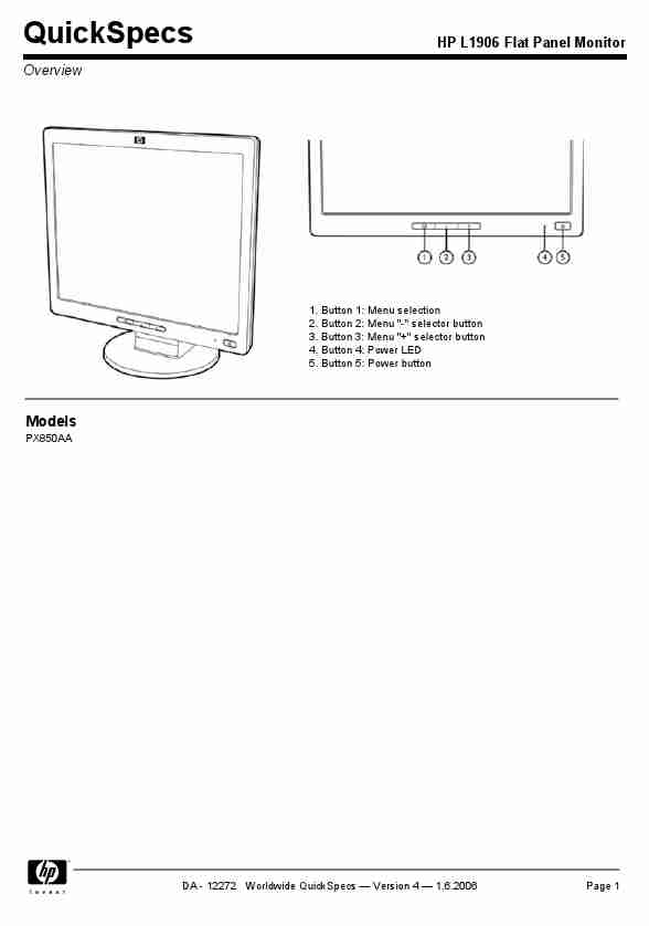 Compaq Flat Panel Television PX850AA-page_pdf